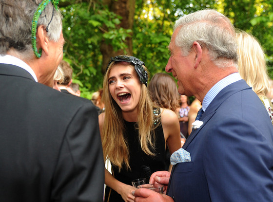 Cara Delevingne, Prince Charles, Prince of Wales Cara Delevingne, Prince Charles, Prince of Wales